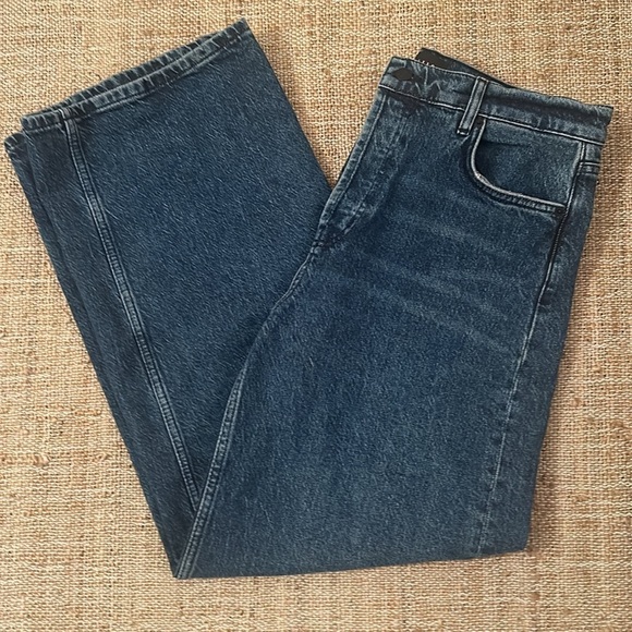 Rails The Getty High Rise Wide Leg Jeans size 31 Moonlit Ocean - Picture 3 of 9